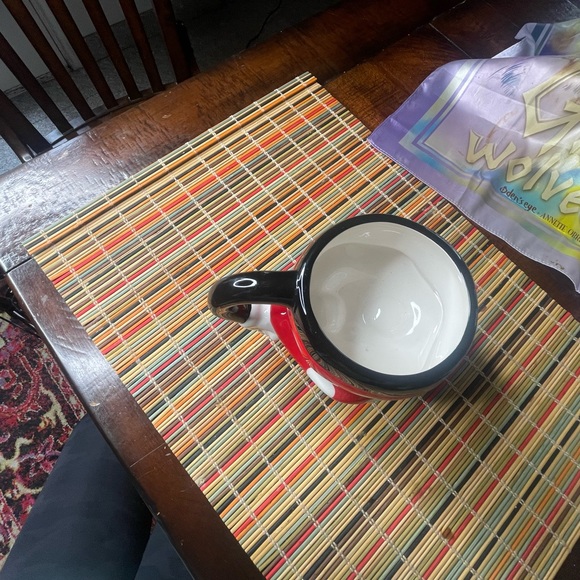 Authentic Disney Parks: Minnie Mouse Polka Dot Skirt And Legs Coffee Mug Cup NEW - Picture 4 of 8